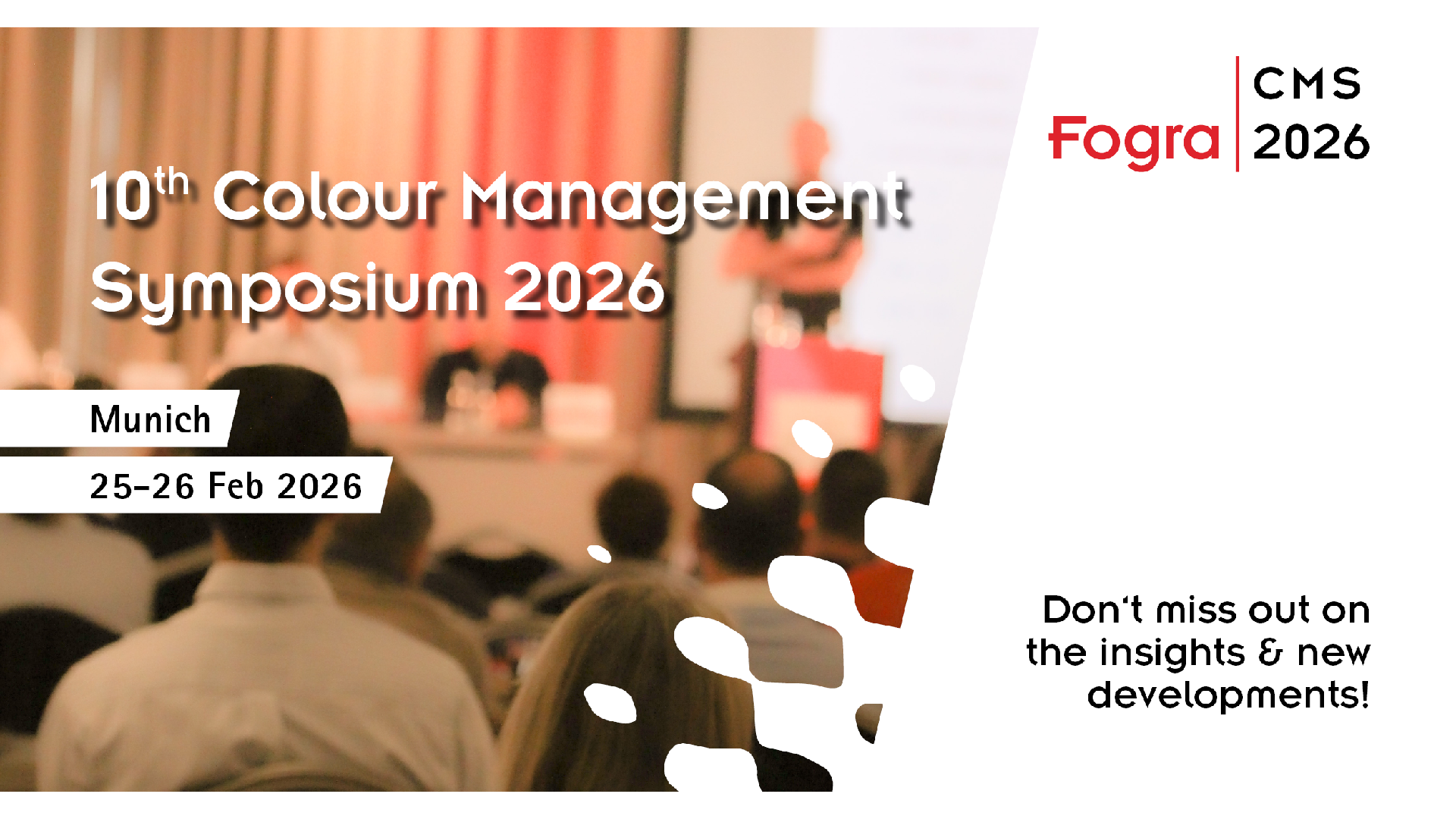 10th Fogra Colour Management Symposium - Meet all important players ...